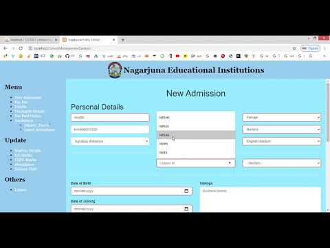 School Management System in PHP