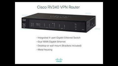 Cisco RV340 VPN router