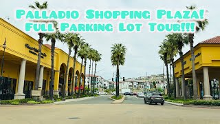 PALLADIO SHOPPING PLAZA PARKING LOT TOUR IN FOLSOM CA!