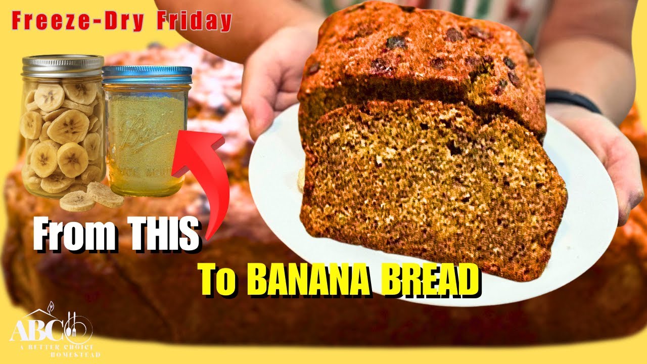 Freeze-Dried Banana Bread Recipe You Didn't Know You Needed