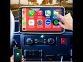 Topdisplay car radio stereo upgrade 10 inch screen replacement android build in wireless carplay