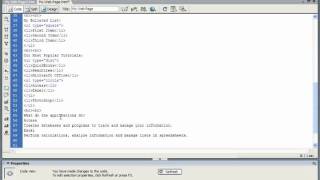 HTML Tutorial Definition Lists Training Lesson 6.4