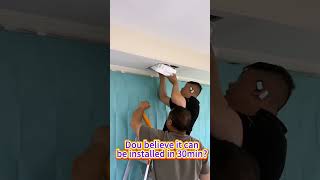 No Window Opening, 24H Clean Fresh Indoor Air #airflow #exhaustfan #aircleaning #dryair #outdoorair