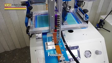 Screen Printer Machine - 【Cigarette Lighter Auto Feeding】 FA 919 Fine Cause Company