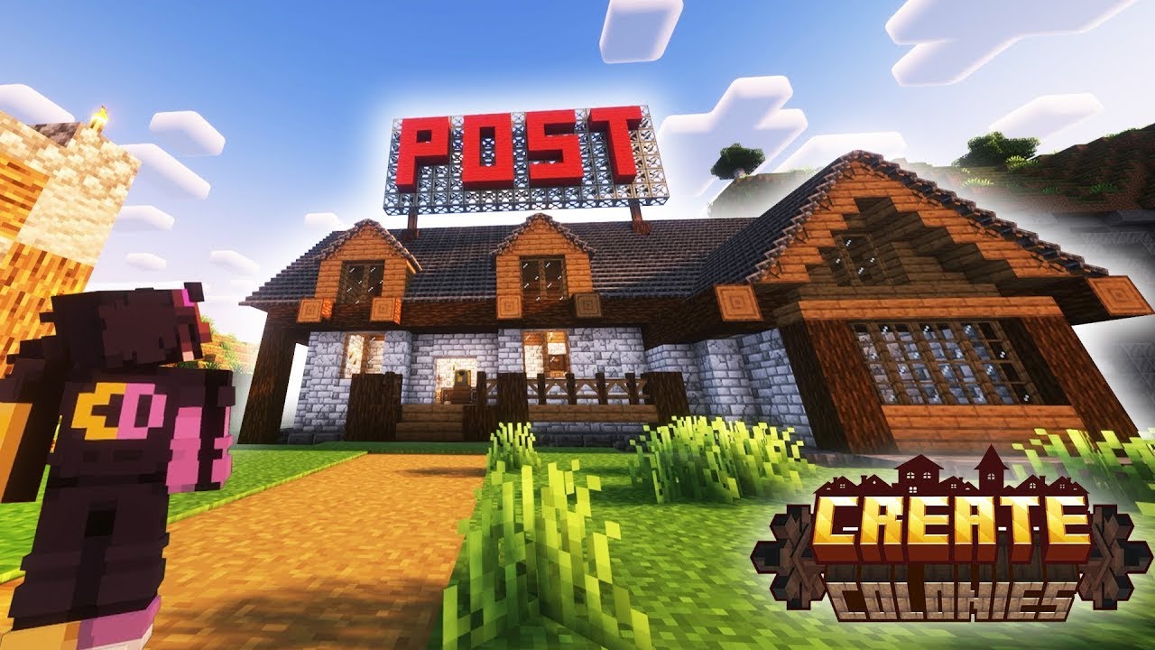 Minecraft 1.20.1 Forge СЕРВЕР CREATE COLONIES ЭВОЛЮЦИЯ #4