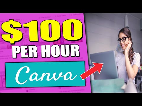 How To Make Money With Canva (EARN $100/HOUR FOR FREE) Canva Tutorial For BEGINNERS To MAKE MONEY💰