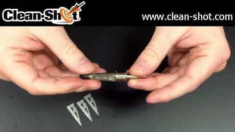 Clean-Shot Changing Blades