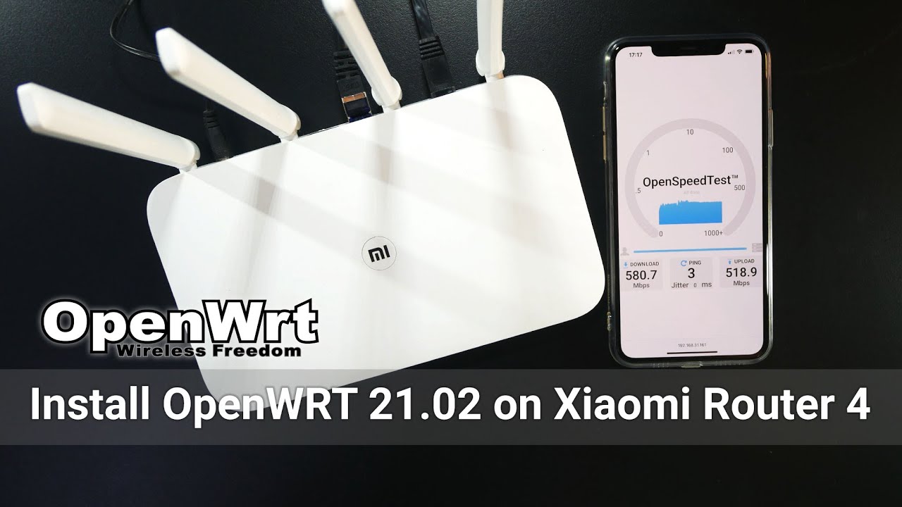 OpenWRT - Xiaomi Mi Router 4 OpenWRT Installation - YouTube