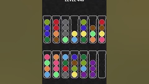 【Ball Sort Puzzle】Level.443