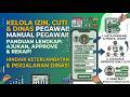 Cara Kelola Izin, Cuti & Perjalanan Dinas Pegawai | Elite School