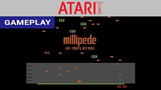 Millipede (Atari 2600) - Gameplay Clip [HD] | RetroGameUp