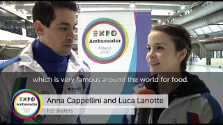 Ambassador Anna Cappellini and Luca Lanotte (sub. eng)