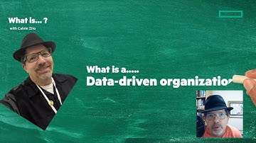What is a data-driven organization?