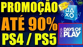 SUPER PROMOÇÃO NO PS4 E PS5 !! JOGOS BARATOS NA PROMOÇÃO DAYS OF PLAY PLAYSTATION