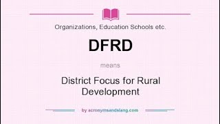 DFRD, the mother of devolution in Kenya