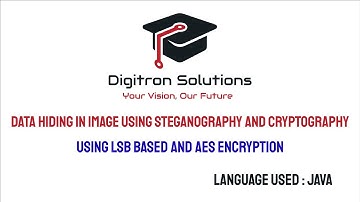 LSB STEGANOGRAPHY AND AES CRYPTOGRAPHY BASED DATA HIDING USING IMAGE
