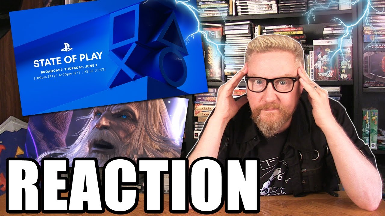 Thumbnail for SONY STATE OF PLAY 2022 REACTION - Happy Console Gamer