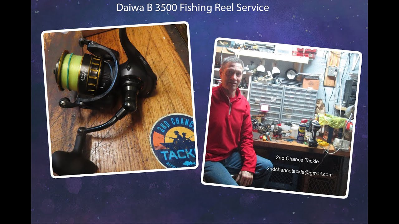 Daiwa BG 3500 Frozen Fishing Reel How to diagnose the problem and