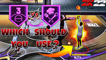 NBA 2K22 LIMITLESS SPOT UP VS CHEF BADGE BREAKDOWN! WHICH SHOULD YOU USE? HOW TO ACTIVATE W/GAMEPLAY