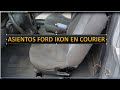 COMO QUITAR Y ADAPTAR ASIENTOS DE FORD IKON EN FORD COURIER?