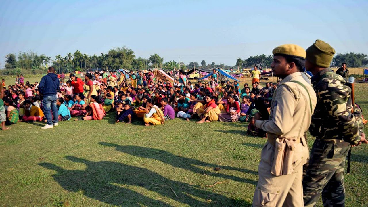 Rehabilitation work in full swing for displaced people in violence hit Assam