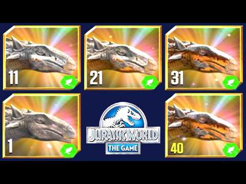 NEW ANIMANTARX MAX LEVEL 40 FEEDING (JURASSIC WORLD THE GAME)
