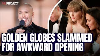 Thumbnail for Golden Globes Slammed For Awkward Opening Monologue