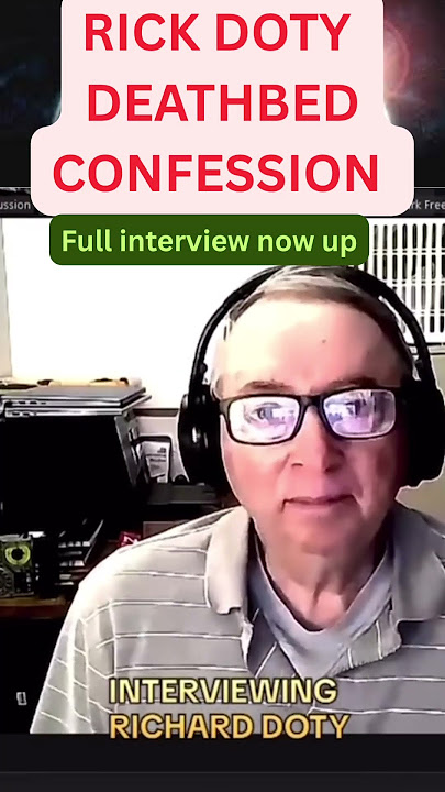 “Rick Doty’s Final Deathbed Confession About Aliens”