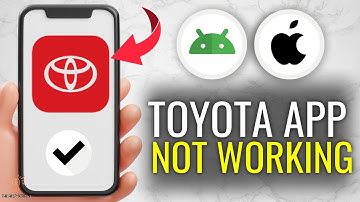 How to Fix Toyota App Not Working - Full Guide with Multiple Solutions! (Apple & Android)