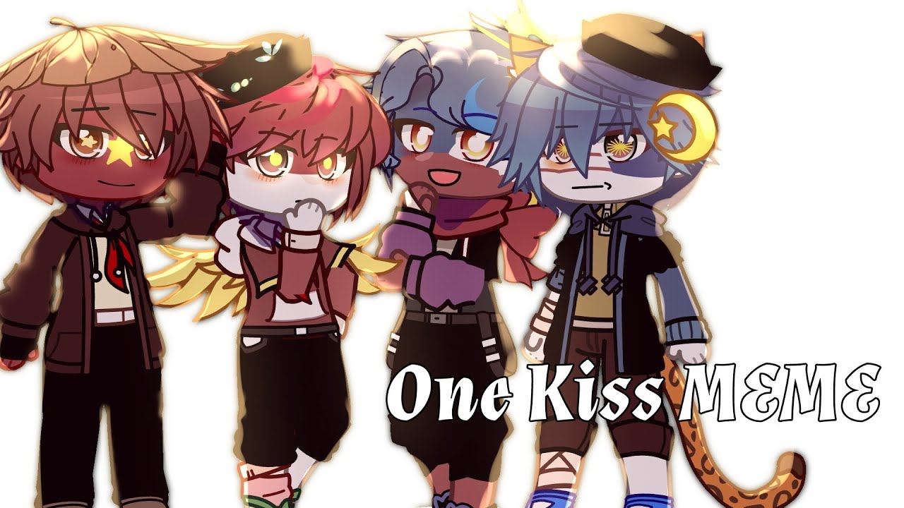 one kiss meme [Countryhumans]