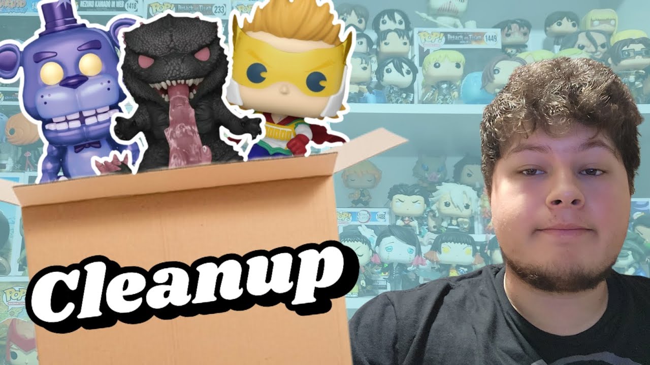 Let's Clean Up The Funko Room!!!!!!