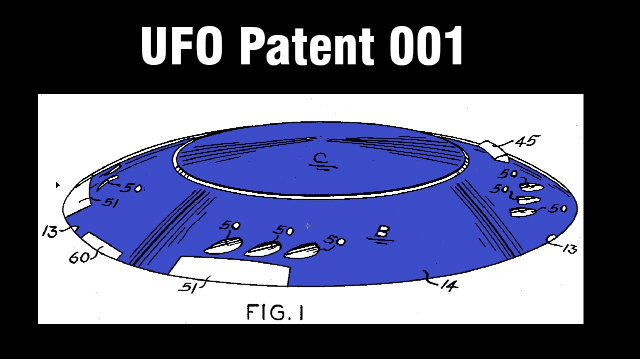 Схема уфо. Патент на НЛО. Патент на летающую тарелку. Схема UFO. Патент на американскую летающую тарелку.