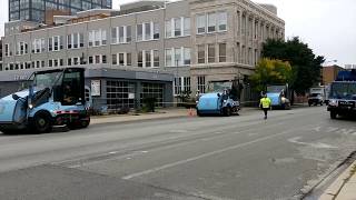 Chicago Marathon 2018 Street Sweeping