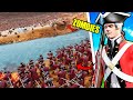 Can 300000 red coats hold river vs 7 million zombies  uebs 2 ultimate epic battle simulator 2