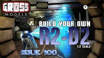 Fanhome 1:2 scale R2-D2 build. Issue 100