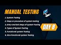 Manual Testing Day-8  System Testing