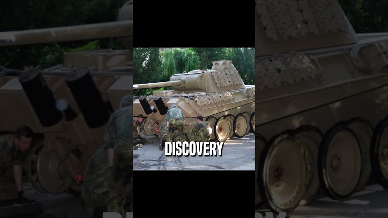 Немец коллекционирует танки «Пантера»