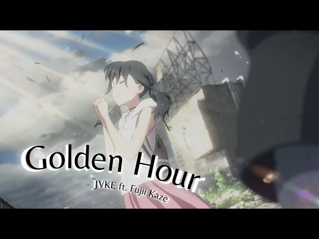 Shine, it's your golden hour ✨ [Golden Hour JVKE (Fujii Kaze Remix) AMV] class=