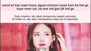 Easy Lyric TWICE - BE AS ONE (Korean Ver.) by GOMAWO [Indo Sub]