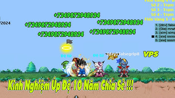 Ngọc Rồng Online - Kinh Nghiệm Úp Đệ Tử Cực Nhanh Không Bao Giờ Bị Fix 2024