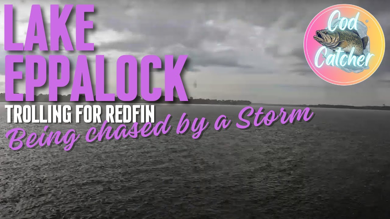 Redfin Trolling at Lake Eppalock & Unexpected Stormy Conditions.