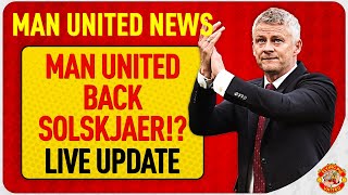 United Backing Solskjaer? Fan Protests Planned | Man Utd Latest News LIVE