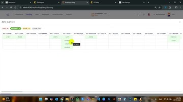Check Vehicles with Status in Relevant Zone in Booking Form Cabsoluit System
