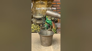 Cối chày bằng đồng #đồđồngnguyễnnghi #phongthuy #đồđồngxưa #trending