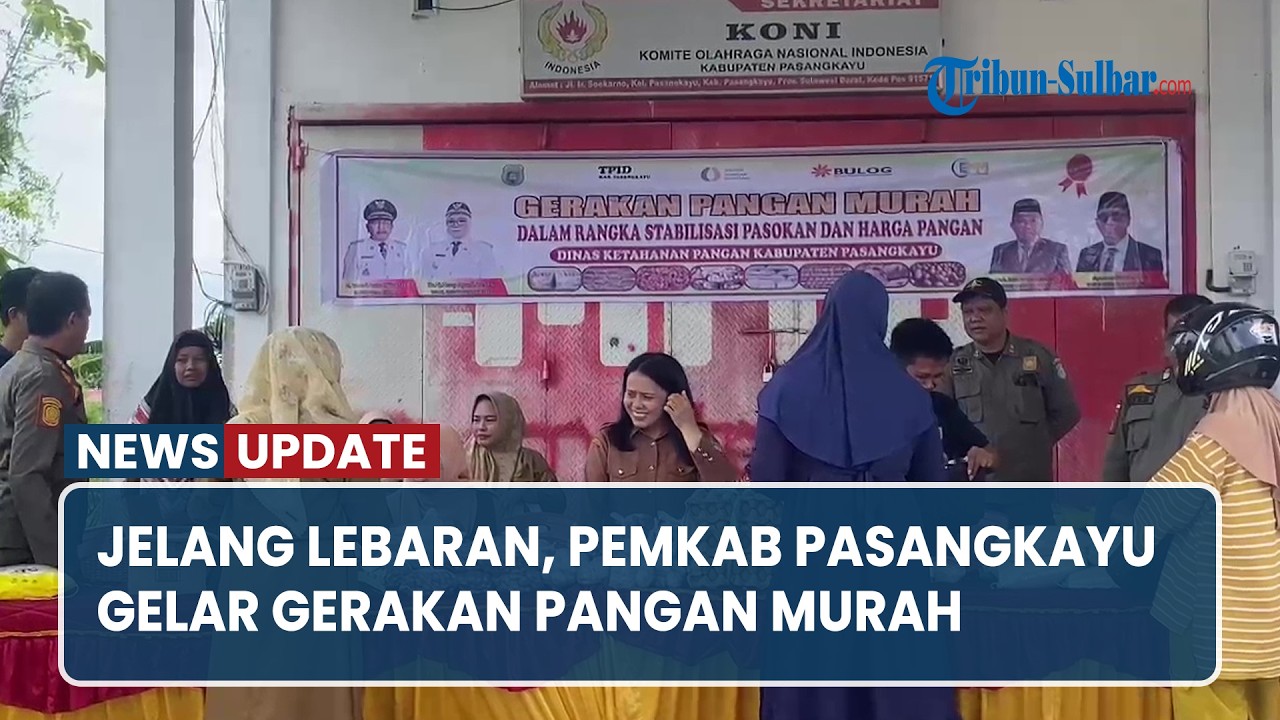 Jelang Lebaran, Pemkab Pasangkayu Gelar Gerakan Pangan Murah