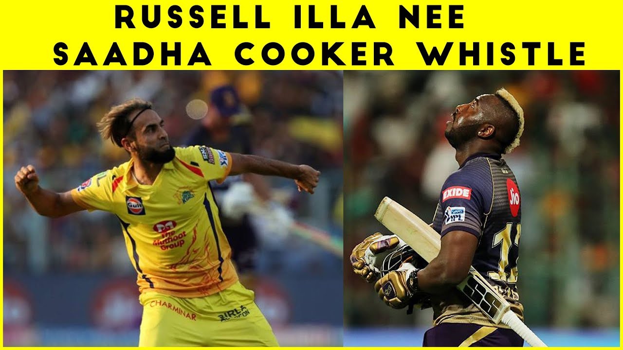 ரௌசு காட்டிய ரெய்னா மாஸ் காட்டிய தாஹிர்  | CSK vs KKR | Ipl 2019 Kichdy