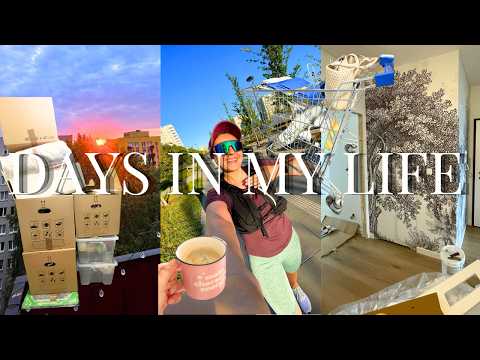 moving day begins | ikea haul | starting to pack | hidden door and wallpaper are here