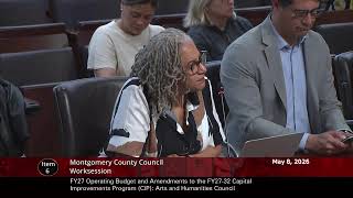 May 8, 2026 - Council Budget Worksession (AM)
