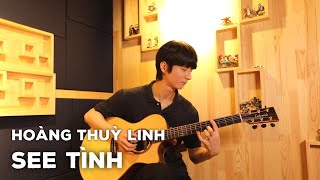 PDF Sample Hoàng Thuỳ Linh See Tình guitar tab & chords by Sungha Jung.