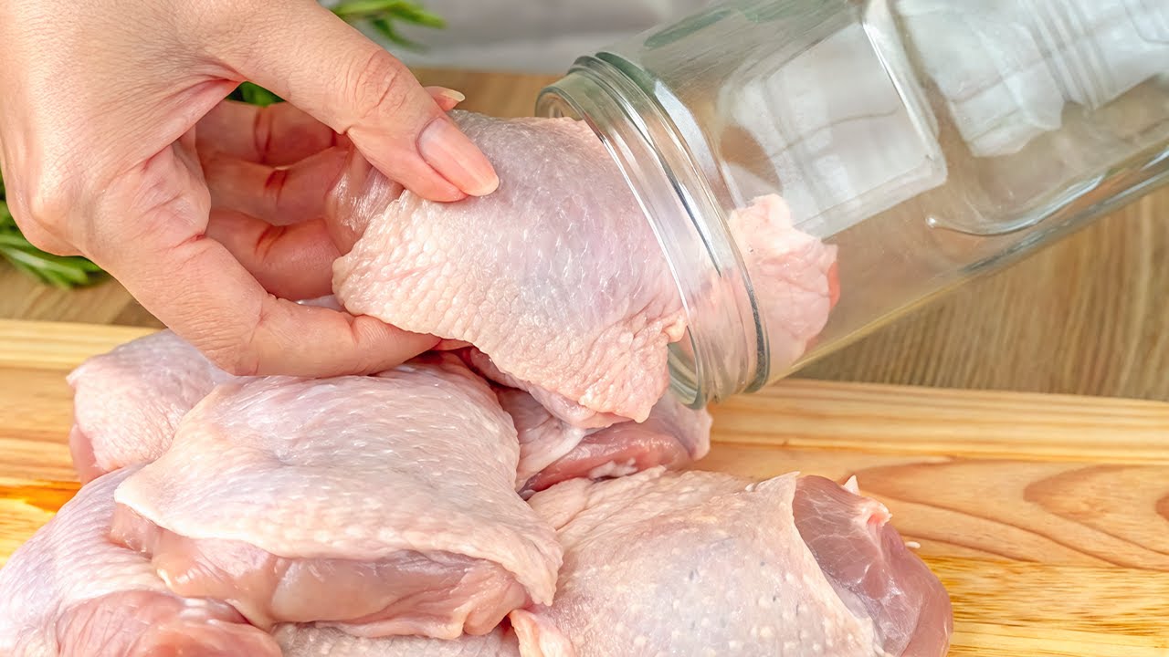 Я узнал этот трюк в французском ресторане! Сочные куриные бедра 10 минут